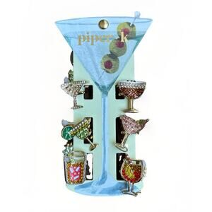 Piper K Martini Cosmo Margarita Cocktail Drinks Espresso Mini Hair Clips Viral